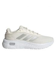 Adidas Buty "Cloudfoam Comfy" w kolorze srebno-kremowym do biegania rozmiar: 37 1/3. Brązowe obuwie sportowe damskie Adidas, z materiału, bez zapięcia, do biegania. Za 122.38 zł.