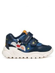 Geox Sneakersy B Ciufciuf Boy B665RA 05422 C4002 S Granatowy. Niebieskie buty sportowe chłopięce Geox, ze skóry, bez zapięcia. Za 249.99 zł.