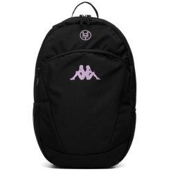 Plecak Real Valladolid Gobricot. Czarne plecaki Kappa, bez wzorów. Za 293.00 zł.