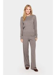 SAINT TROPEZ Sweter w kolorze beżowym rozmiar: L. Brązowe swetry klasyczne damskie Saint Tropez, l, bez kołnierzyka. Za 74.45 zł.