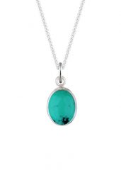 Elli Damski wisiorek z kamieniem szlachetnym Howlit Turquoise w srebrze próby 925 Sterling Silver o długości 45 cm Naszyjniki 1 ct. Szare naszyjniki damskie Elli, srebrne. Za 266.89 zł.