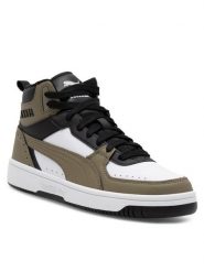 Puma Sneakersy Rebound Joy Jr 374687 15 Khaki. Brązowe buty sportowe chłopięce Puma, z syntetyku, bez zapięcia. Za 259.99 zł.