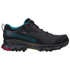 Buty turystyczne damskie La Sportiva Spire GTX. Fioletowe obuwie trekkingowe damskie La Sportiva, bez zapięcia. Za 963.99 zł.