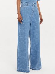 Custommade Jeansy Oteca Dots 999449608 Niebieski Wide Leg. Niebieskie jeansy damskie Custommade. Za 919.99 zł.