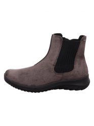 Legero Skórzane botki "Softboot 4.0" w kolorze szarym rozmiar: 42,5. Szare botki damskie Legero, z gore-texu, bez obcasa, bez zapięcia. Za 268.55 zł.