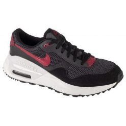 Damskie Skórzane Buty Treningowe Air Max System. Czarne obuwie sportowe damskie Nike, na zimę, bez zapięcia. Za 476.99 zł.