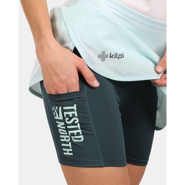Spódnica damska Kilpi Titicaca. Zielone spódnice damskie Kilpi, m, bez wzorów, z nylonu, sportowe. Za 153.53 zł.
