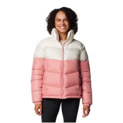 Kurtka sportowa damska Puffect II Colorblock Jacket. Czerwone kurtki sportowe damskie Columbia, xl, bez wzorów, z poliesteru, bez kaptura. Za 449.99 zł.