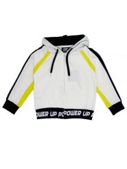 Bluza z bawełna z kaptur na co dzień na siłownię. Białe bluzy damskie LEONE 1947 APPAREL, bez wzorów, z bawełny, bez kaptura. Za 105.21 zł.
