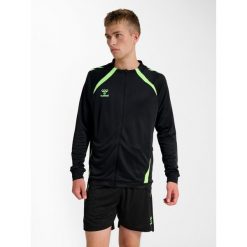 Kurtka wodoodporna Hummel Lead 2.0. Czarne kurtki sportowe damskie Hummel, bez wzorów, bez kaptura. Za 287.00 zł.