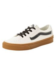 Vans Skórzane sneakersy w kolorze białym rozmiar: 36,5. Białe obuwie sportowe damskie Vans, bez zapięcia. Za 132.05 zł.