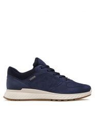 ECCO Sneakersy Exostride W Low Gtx GORE-TEX 83530301303 Granatowy. Niebieskie obuwie sportowe damskie ECCO, z gore-texu, bez zapięcia, wspinaczkowe. Za 579.99 zł.