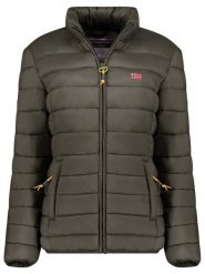 Geographical Norway Kurtka pikowana "Atikolor" w kolorze khaki rozmiar: XXL. Brązowe kurtki damskie Geographical Norway, xxl, bez wzorów, bez kaptura. Za 135.95 zł.