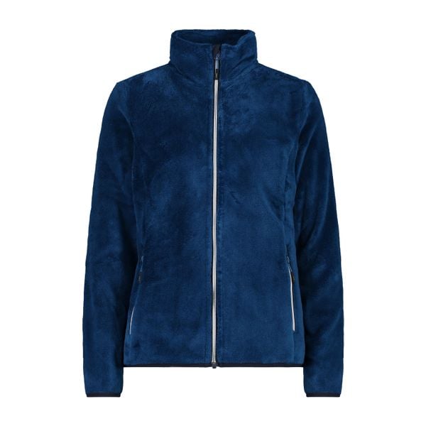 Bluza damska turystyczna CMP 38P1536. Niebieskie bluzy damskie CMP, uniwersalny, bez wzorów, z polaru, bez kaptura. Za 164.99 zł.