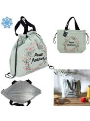 Garden Spirit Torba w kolorze jasnozielonym na lunch - 30 x 29 cm rozmiar: onesize. Zielone torby sportowe Garden Spirit, bez wzorów, z materiału. Za 32.49 zł.
