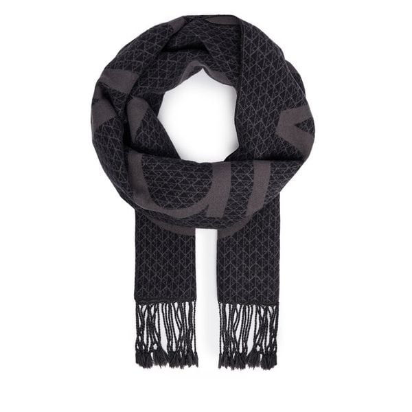 Szalik Calvin Klein. Szare szaliki damskie Calvin Klein, bez wzorów. Za 329.99 zł.