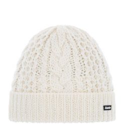 Czapka zimowa Eisbar Afratos MÜ. Białe czapki damskie Eisbär, na zimę, bez wzorów. Za 128.99 zł.
