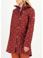 Blutsgeschwister Parka "Wild Weather" w kolorze brązowo-jasnoróżowym rozmiar: XS. Brązowe parki damskie Blutsgeschwister, s, z materiału, bez kaptura. Za 109.78 zł.