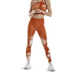 Długie legginsy sportowe do biegania CEP limitowana kolekcja Bloom damskie. Białe legginsy damskie CEP, s, bez wzorów. Za 349.00 zł.