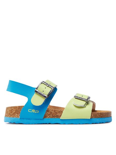 CMP Sandały Kids Raisho Sandal 3Q95674 Żółty. Żółte sandały dziewczęce CMP, ze skóry, bez obcasa, bez zapięcia. Za 139.99 zł.