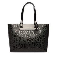 Torebka Armani Exchange. Czarne torebki klasyczne damskie Armani Exchange, bez dodatków. Za 569.99 zł.