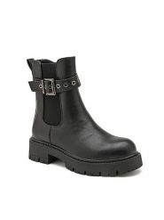 Sixth Sens Botki w kolorze czarnym rozmiar: 41. Czarne botki damskie Sixth Sens, bez obcasa, bez zapięcia. Za 152.99 zł.