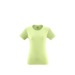 Koszulka damska techniczna MILLET W Intense Light Ts Ss zielony. Żółte koszulki damskie Millet, s, bez wzorów, bez kołnierzyka, bez ramiączek. Za 120.00 zł.