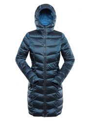 Alpine Pro Płaszcz pikowany w kolorze granatowym rozmiar: S. Niebieskie płaszcze damskie Alpine Pro, s, bez wzorów, bez kaptura. Za 272.95 zł.