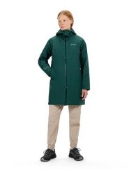 Berghaus Płaszcz funkcyjny "Ashberry GTX" w kolorze ciemnozielonym rozmiar: 46. Zielone płaszcze damskie Berghaus, bez wzorów, bez kaptura. Za 353.27 zł.