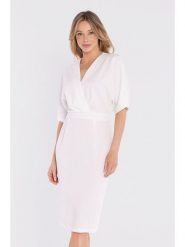 Stylove Sukienka w kolorze białym rozmiar: M. Białe sukienki damskie Stylove, bez wzorów, bez ramiączek. Za 234.99 zł.