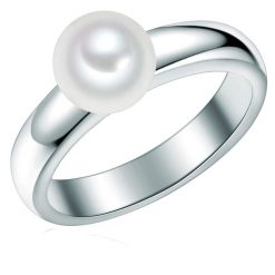 Valero Pearls Srebrny pierścionek srebro wysokiej próby Perła hodowlana słodkowodna srebrny Pierścionki 1 ct Damski. Szare pierścionki damskie Valero Pearls, z perłą, srebrne. Za 329.99 zł.