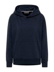 ELBSAND Bluza "Finele" w kolorze granatowym rozmiar: S. Niebieskie bluzy damskie ELBSAND, s, bez wzorów, z kapturem. Za 149.95 zł.