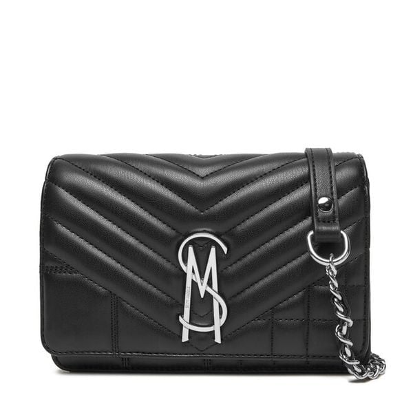 Torebka Steve Madden. Czarne listonoszki damskie Steve Madden, bez wzorów, bez dodatków. Za 339.99 zł.