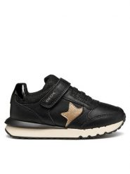 Geox Sneakersy J Fastics J56GZA 054AS C9258 M Czarny. Czarne trampki dziewczęce Geox, bez wzorów, ze skóry, bez zapięcia. Za 179.99 zł.