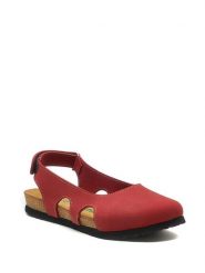 Comfortfusse Skórzane baleriny w kolorze czerwonym rozmiar: 40. Czerwone balerinki damskie Comfortfüße, bez wzorów, ze skóry. Za 178.37 zł.