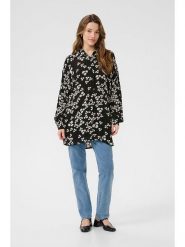 Kaffe Tunika w kolorze czarnym rozmiar: 42. Czarne tuniki damskie Kaffe, na co dzień, bez wzorów, z wiskozy, bez kołnierzyka, bez ramiączek. Za 86.99 zł.