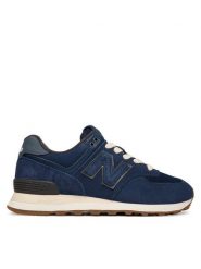 New Balance Sneakersy U5747FO Granatowy. Niebieskie obuwie sportowe damskie New Balance, ze skóry, bez zapięcia. Za 499.99 zł.