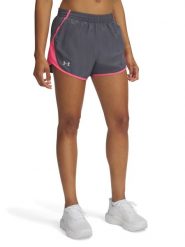 Under Armour Szorty sportowe w kolorze szaro-różowym rozmiar: XS. Różowe spodenki sportowe damskie Under Armour, xs, bez wzorów, z materiału, outdoorowe. Za 94.45 zł.