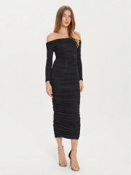 BARDOT Sukienka koktajlowa Arike 59445DB Czarny Slim Fit. Czarne sukienki damskie Bardot, bez wzorów, z syntetyku, wizytowe, bez ramiączek. Za 269.99 zł.