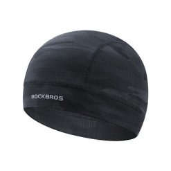Czapka rowerowa z oddychającym filtrem UPF50+ ROCKBROS. Niebieskie czapki damskie ROCKBROS, na lato, bez wzorów, z elastanu. Za 52.16 zł.
