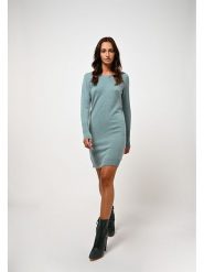 AUTHENTIC CASHMERE Kaszmirowa sukienka "Armet" w kolorze miętowym rozmiar: XXL. Niebieskie sukienki damskie AUTHENTIC CASHMERE, bez wzorów, z kaszmiru, bez ramiączek. Za 339.80 zł.