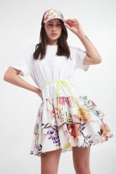 Sukienka TWINSET ACTITUDE. Sukienki damskie Twinset Milano, bez wzorów, bez ramiączek. W wyprzedaży za 460.57 zł.