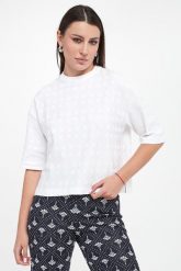 T-shirt damski Tiana JOOP!. T-shirty damskie Joop!, s, bez wzorów, bez kołnierzyka. W wyprzedaży za 343.20 zł.