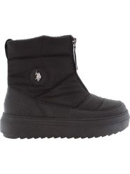 U.S. Polo Assn. Botki w kolorze czarnym rozmiar: 39. Czarne botki damskie U.S. Polo Assn., bez obcasa, na platformie, bez zapięcia. Za 231.68 zł.