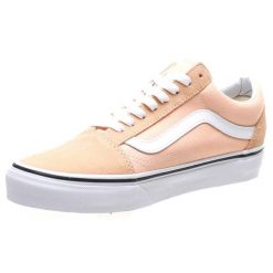 Buty do chodzenia damskie Vans Old Skool trampki. Czerwone obuwie sportowe casual damskie Vans, bez zapięcia. Za 228.00 zł.