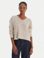 Vero Moda Bluzka Leilani 10318223 Beżowy Loose Fit. Brązowe bluzki damskie Vero Moda, s, bez wzorów, z syntetyku, bez kołnierzyka, bez ramiączek. Za 109.99 zł.