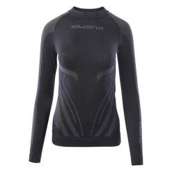 Koszulka Termoaktywna Damska Gambit Base Layer Top. Brązowe koszulki damskie IGUANA, bez wzorów, bez kołnierzyka, bez ramiączek. Za 226.99 zł.