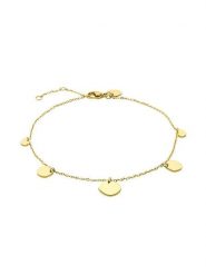 Liebeskind Bransoletka na kostkę z zawieszkami rozmiar: onesize. Żółte bransoletki damskie Liebeskind, ze stali. Za 200.13 zł.