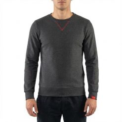 Damska Moda Bluza Bawełniana NEBI Ciemnoszara. Brązowe bluzy damskie LEGEA, bez wzorów, z bawełny, bez kaptura. W wyprzedaży za 72.00 zł.