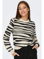 JDY Sweter Lorraine 15292890 Szary Regular Fit. Szare swetry klasyczne damskie JDY, l, z syntetyku, bez kołnierzyka. Za 159.99 zł.